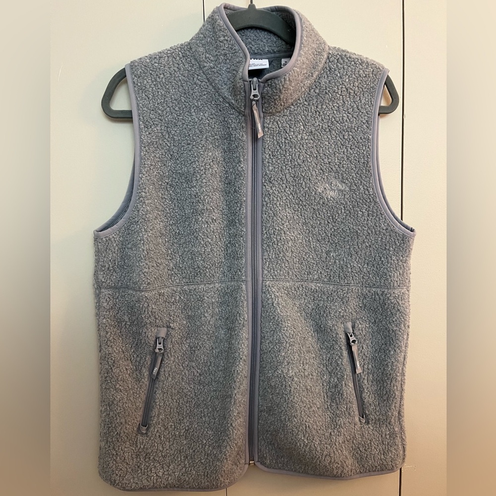 TNA polar fleece vest